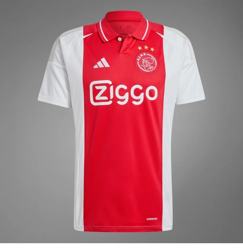 Ajax Home Jersey 2024 25 Mens-