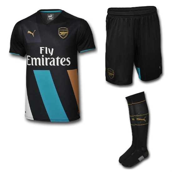 Arsenal Third Shorts 2015 16 Youth-140   Ym