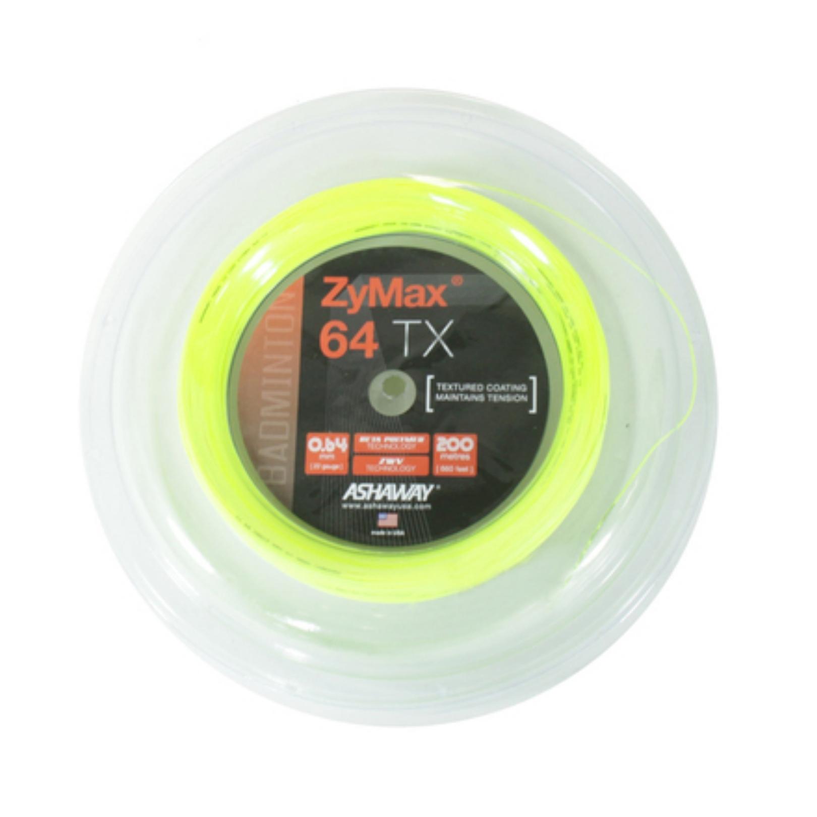 Ashaway Zymax 64 Tx 200m Yellow
