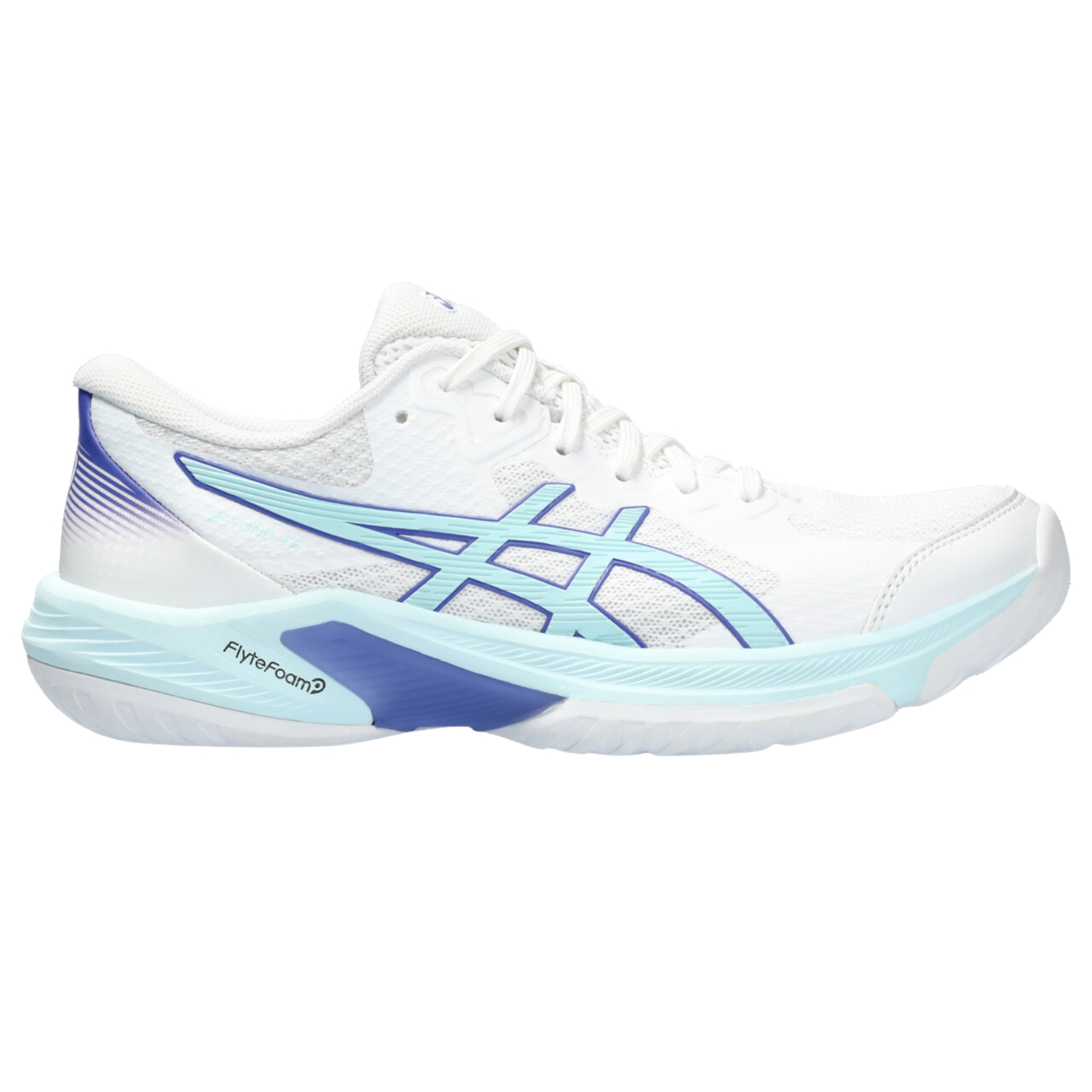 Asics Beyond Ff Women White Aquamarine Old