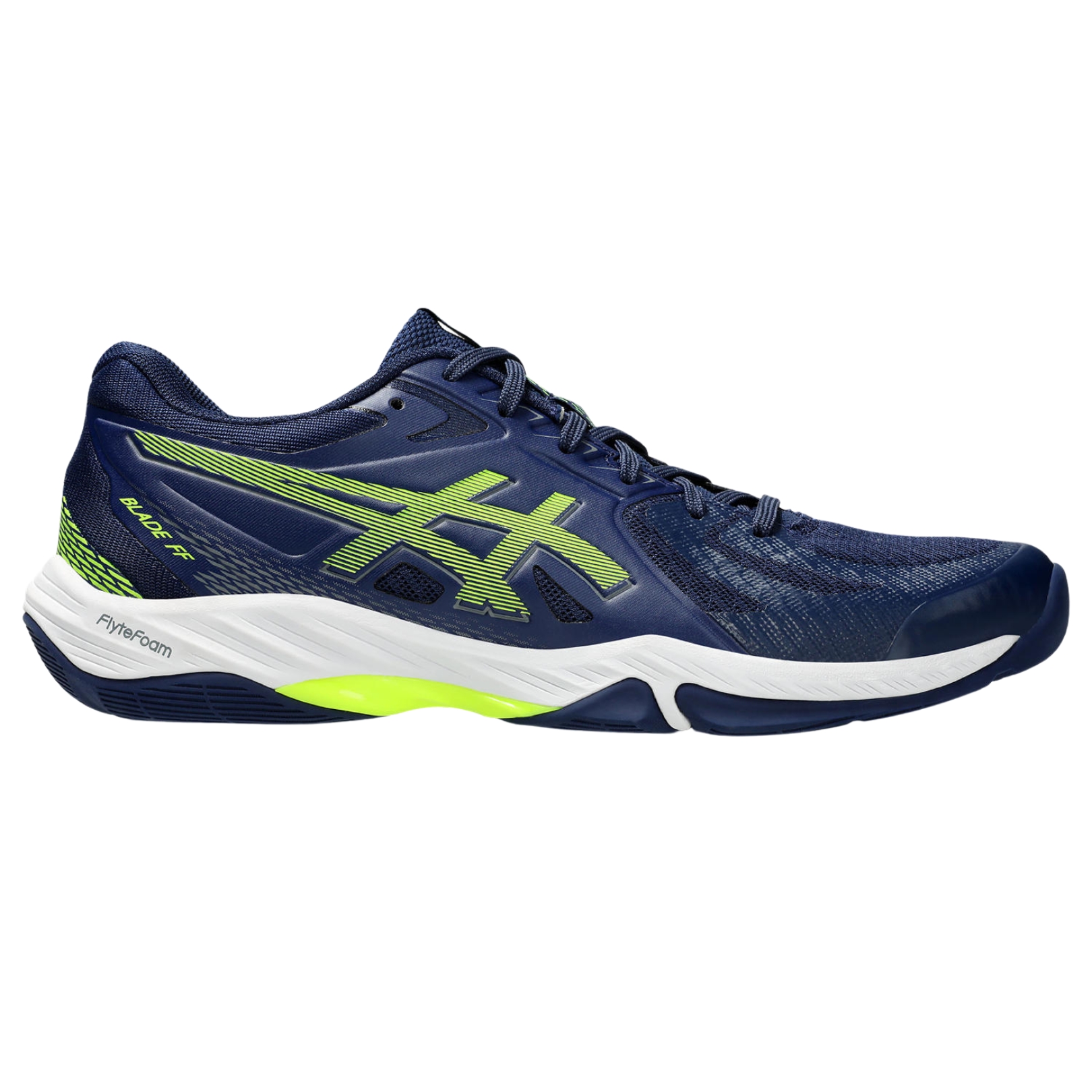 Asics Blade Ff Blue Expanse Safety Yellow Old