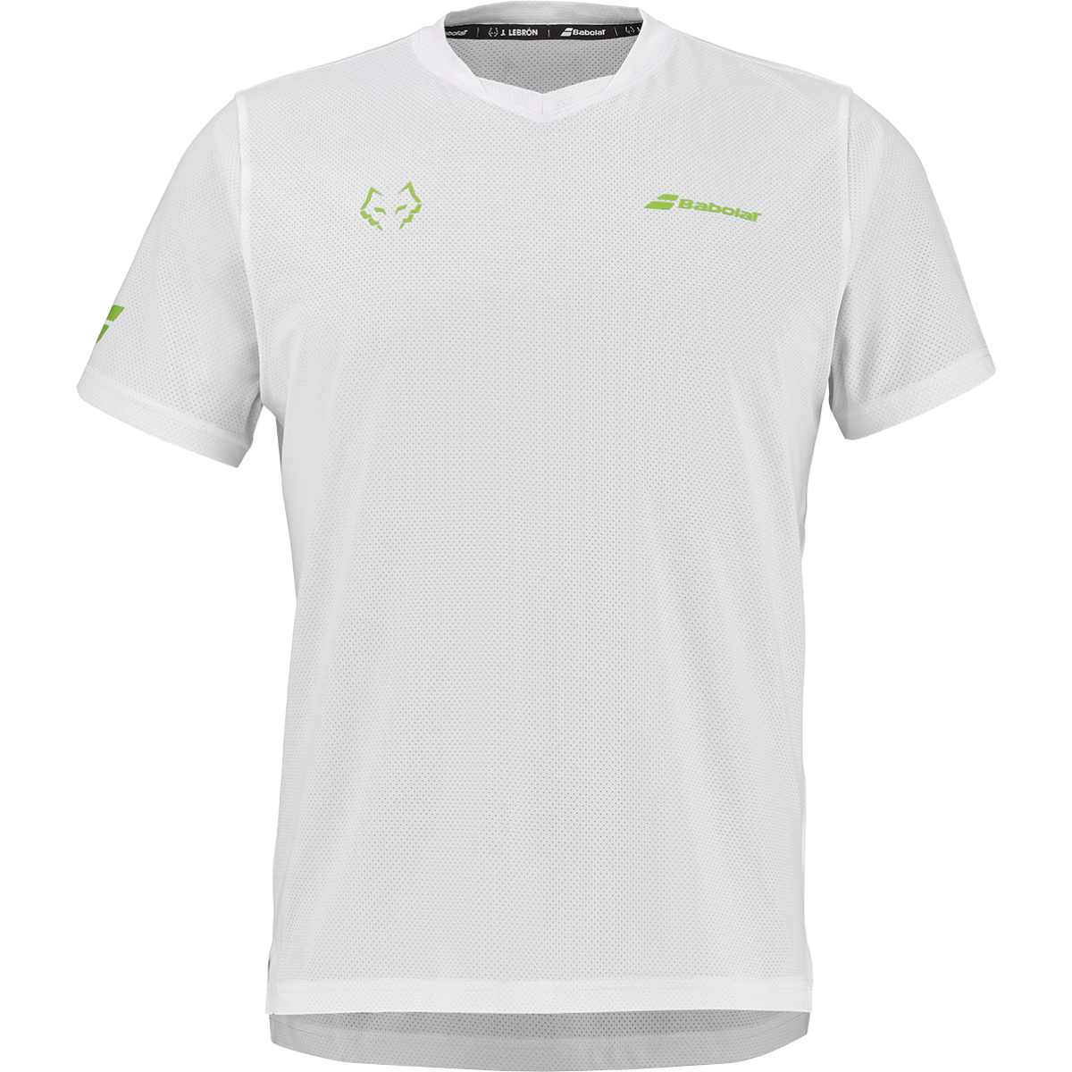 Babolat Crew Neck Tee Juan Lebron White