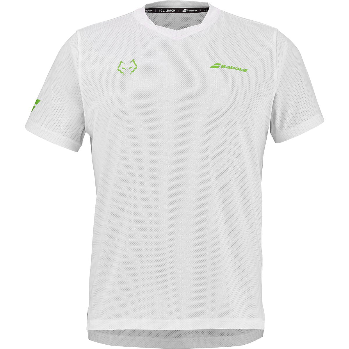 Babolat Crew Neck Tee Juan Lebron  White White