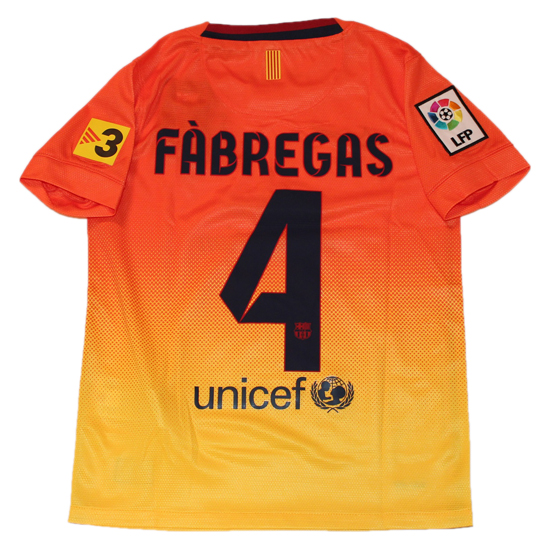 Barcelona Away Jersey 2012 13 Fab  -ym   137-147