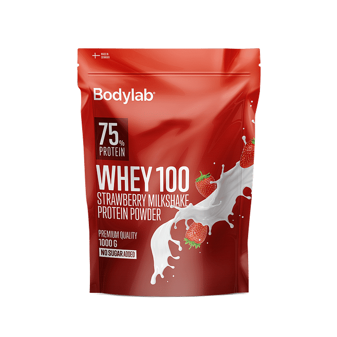 Bodylab Whey 100    Kg  Strawberry Milkshake
