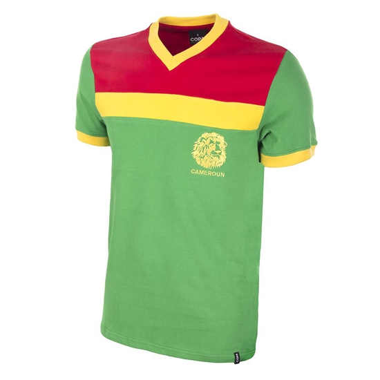 Cameroon 1989 Retro Football Shirt  På Lager -
