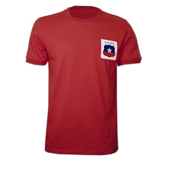 Chile World Cup 1974 Retro Shirt  På Lager -