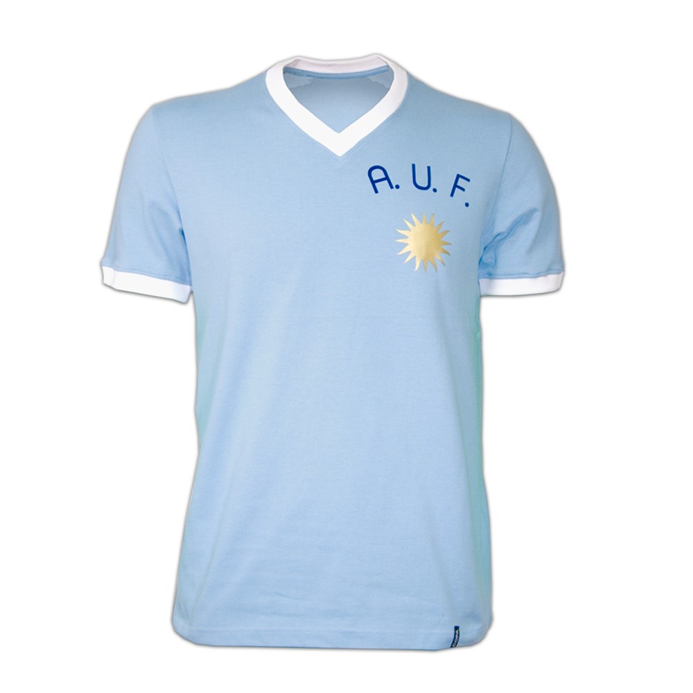 Copa Uruguay 1970   Short Sleeve Retro Shirt-    50-52