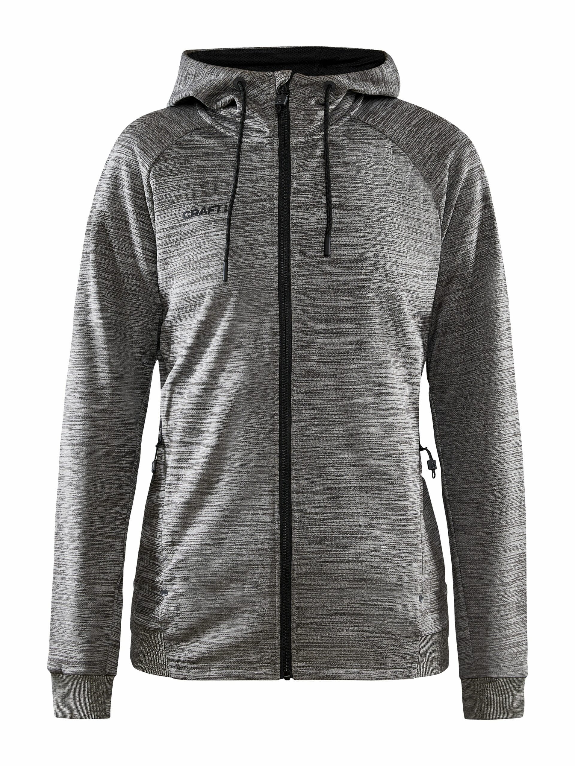 Craft Adv Unify Fz Hood Kvinder Dk Grey Melange