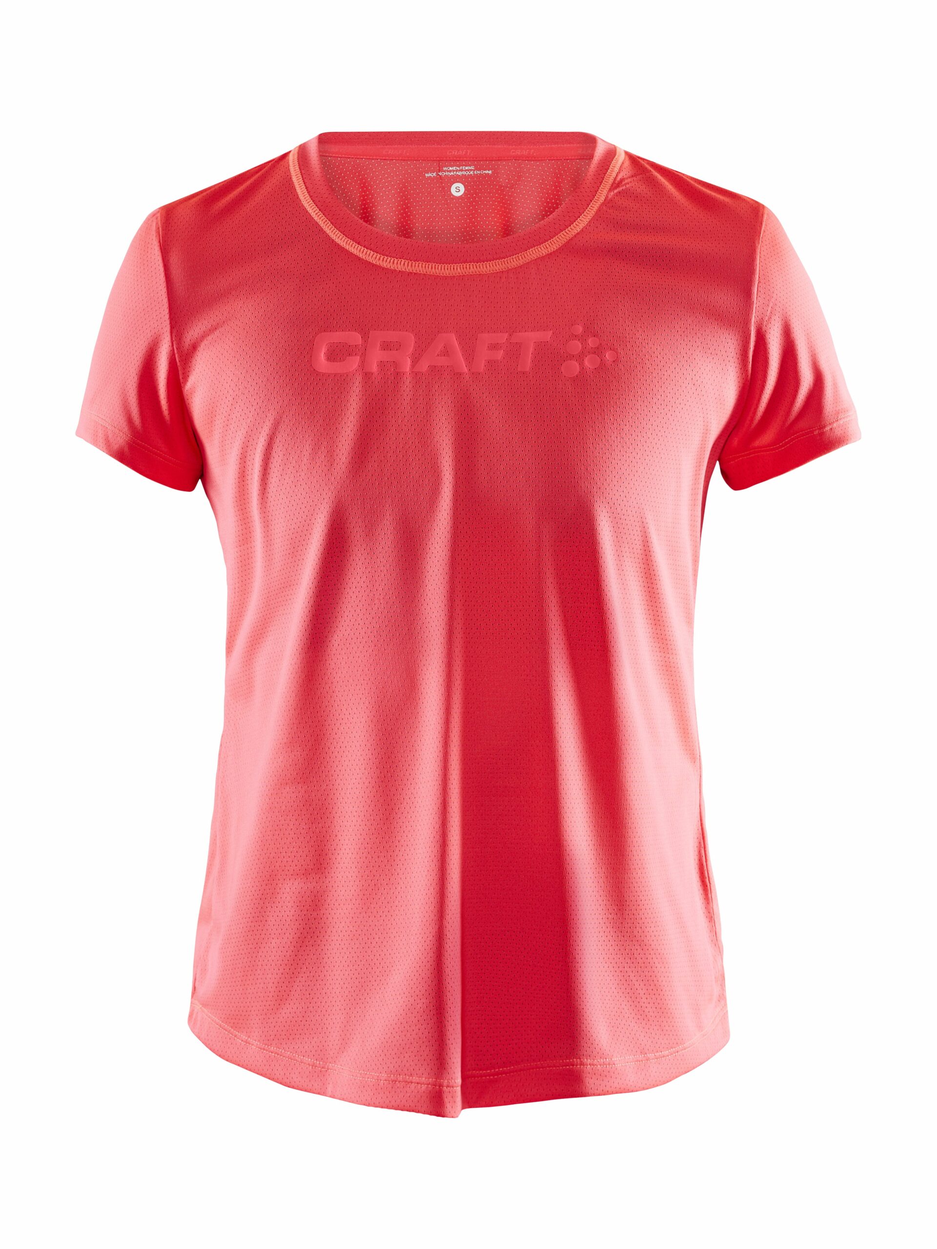 Craft Core Essence Ss Mesh Tee Kvinder Crush