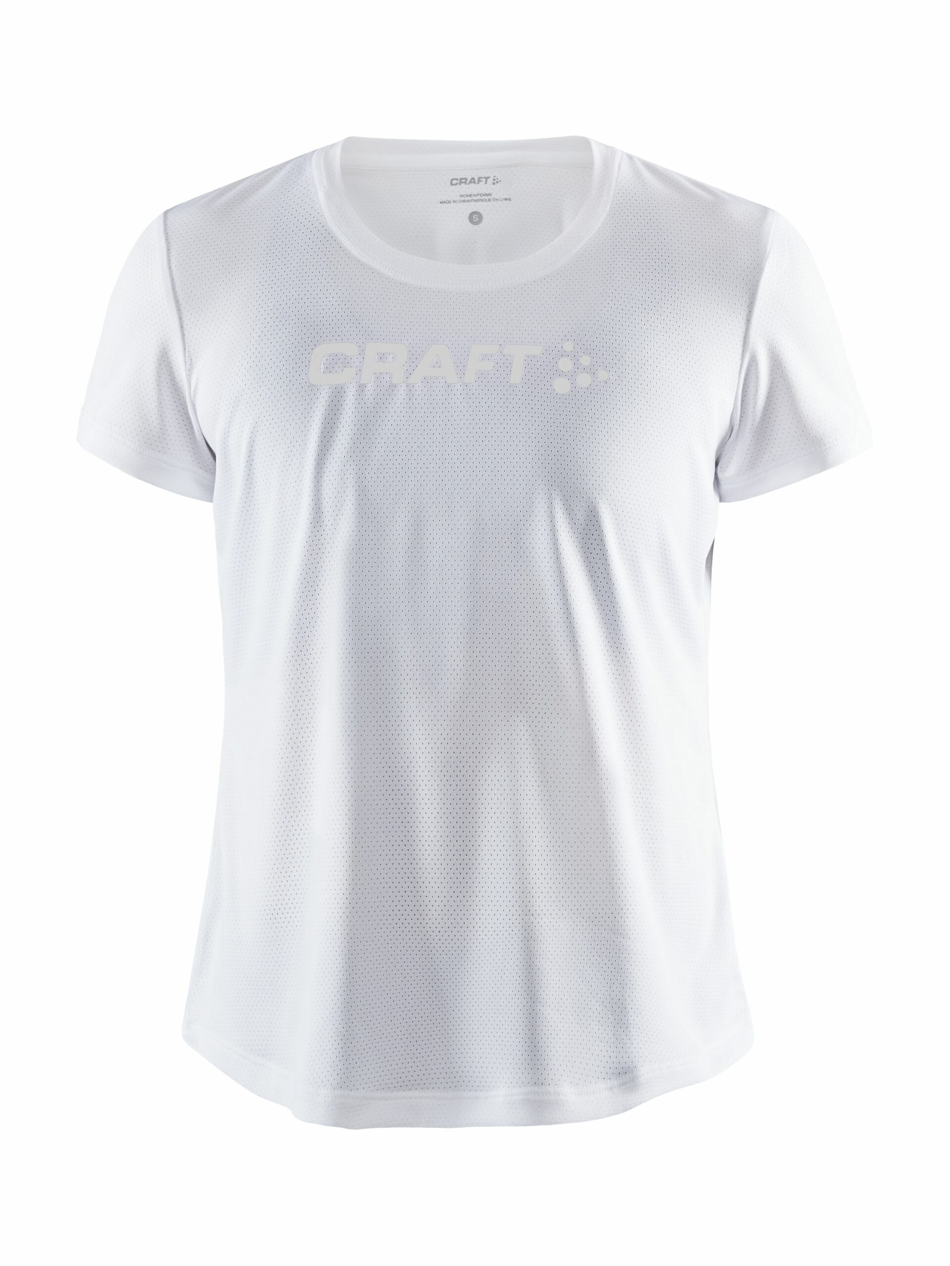 Craft Core Essence Ss Mesh Tee Kvinder White Xs
