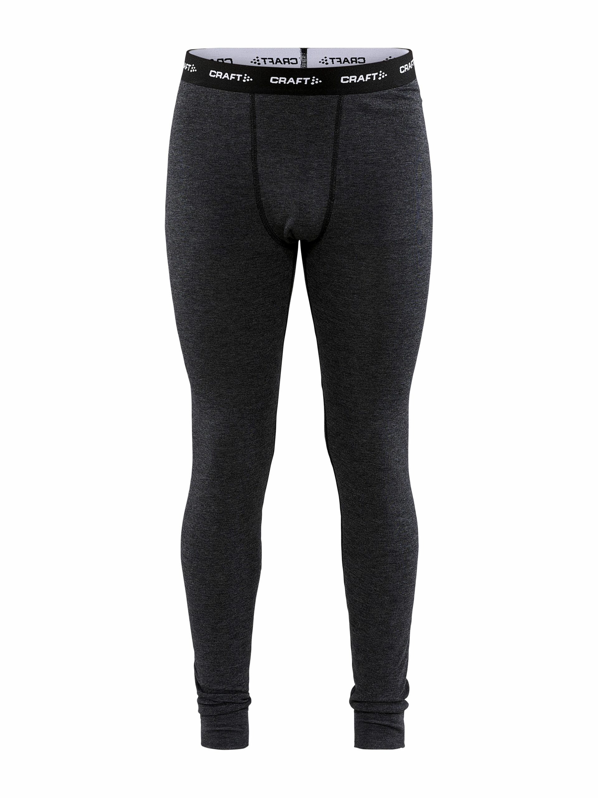 Craft Core Wool Merino Pant Maend Black Melange