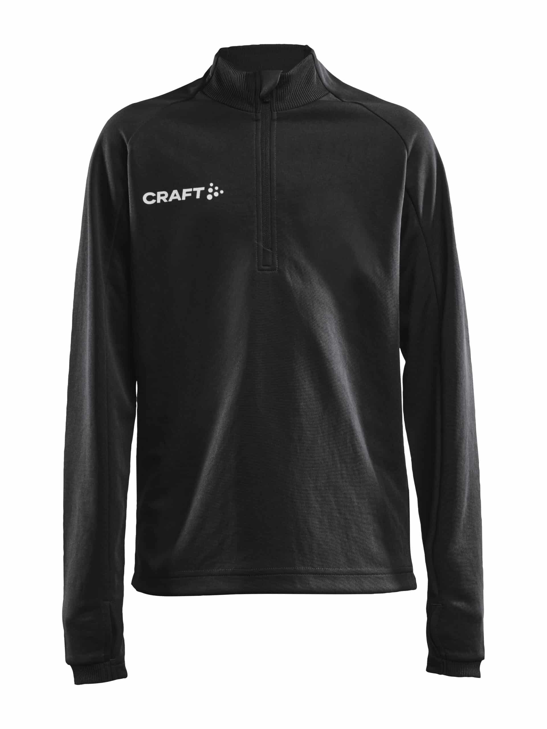 Craft Evolve Halfzip Jr Black 146 152
