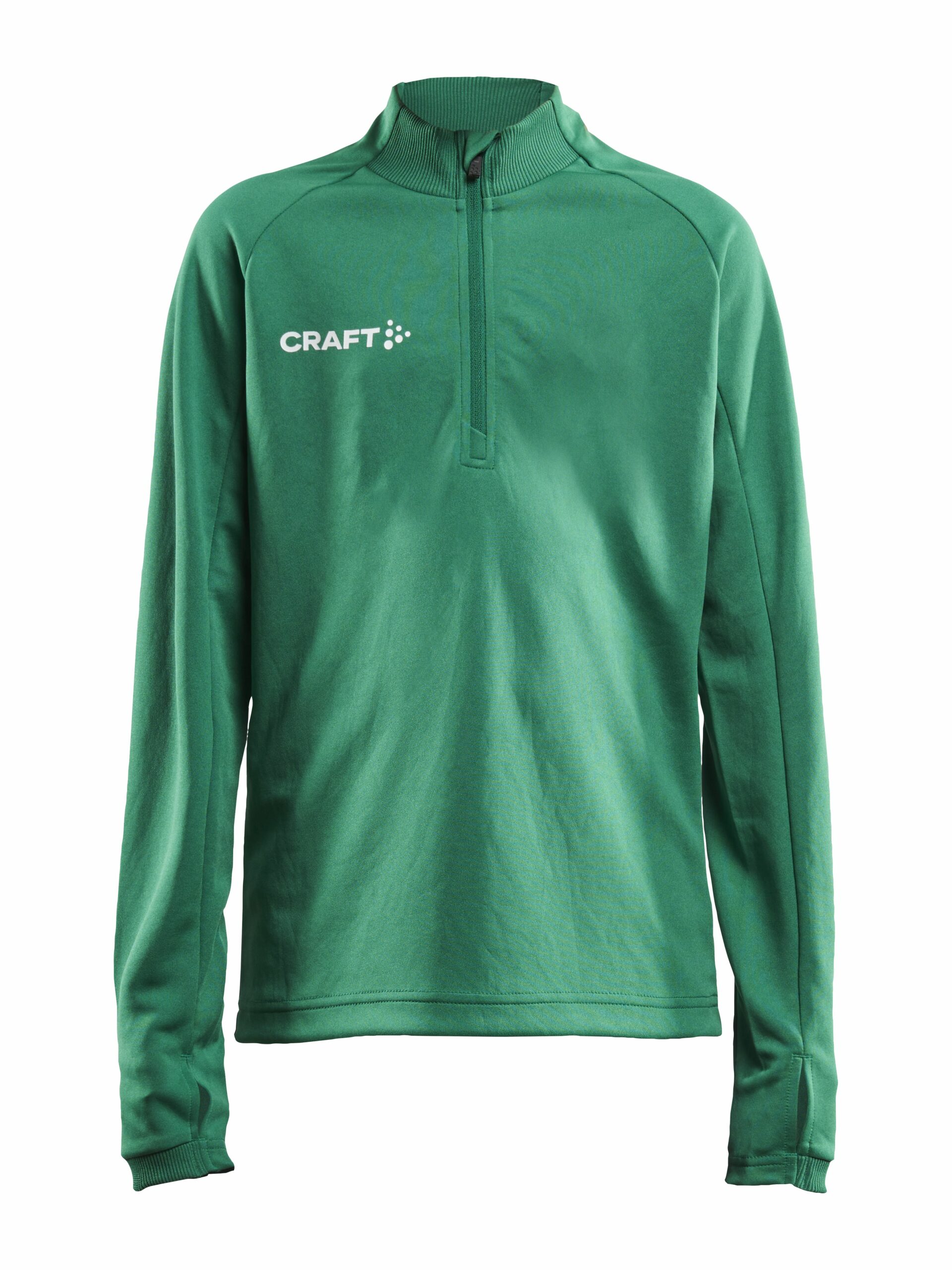 Craft Evolve Halfzip Jr Team Green 146 152