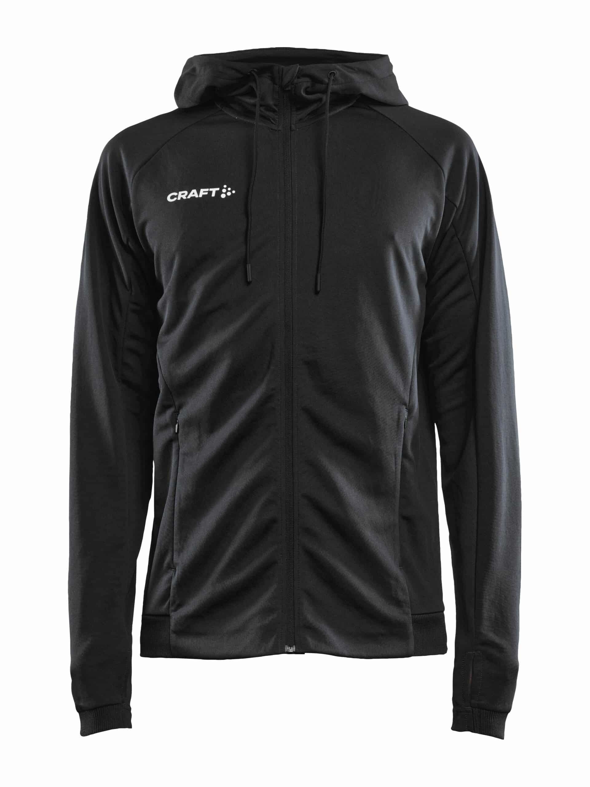 Craft Evolve Hood Jacket Maend Black