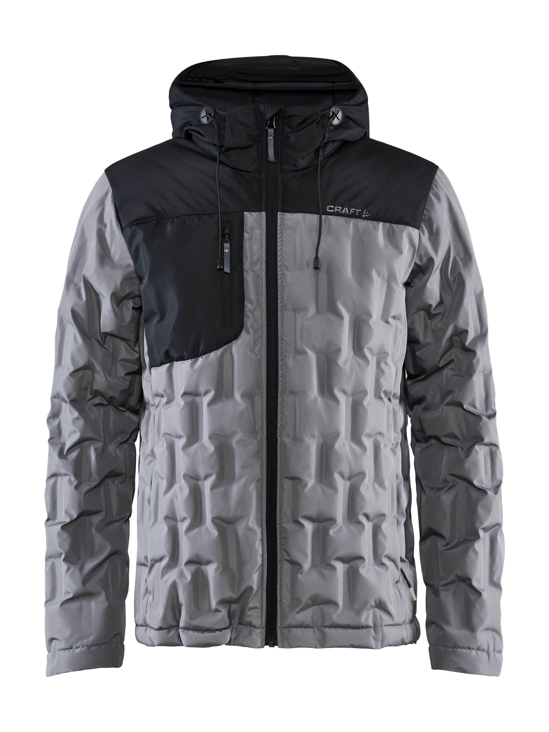 Craft Hybrid Puffy Jkt Maend Titanium Black