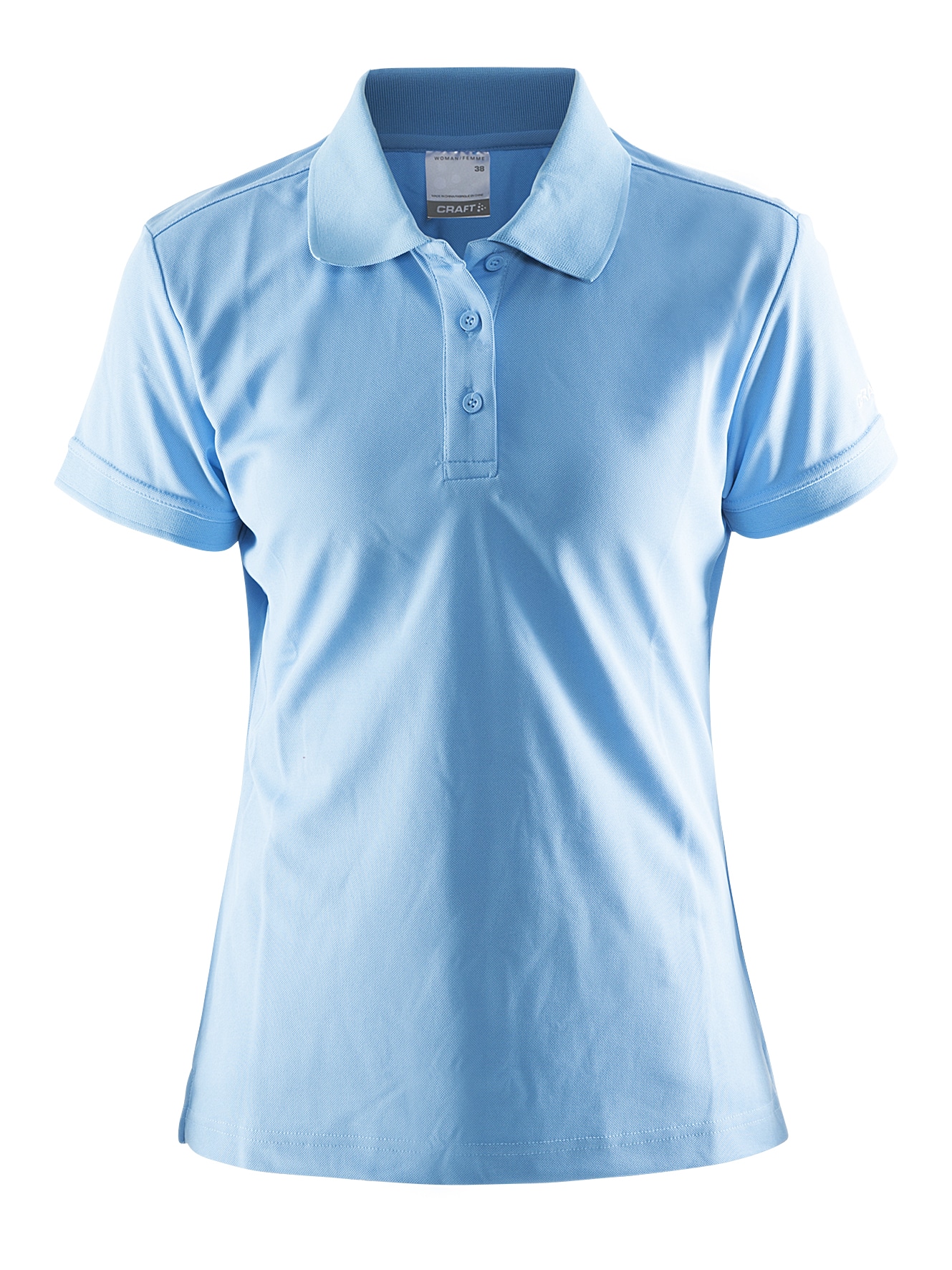 Craft Polo Shirt Pique Classic Kvinder Aqua 40
