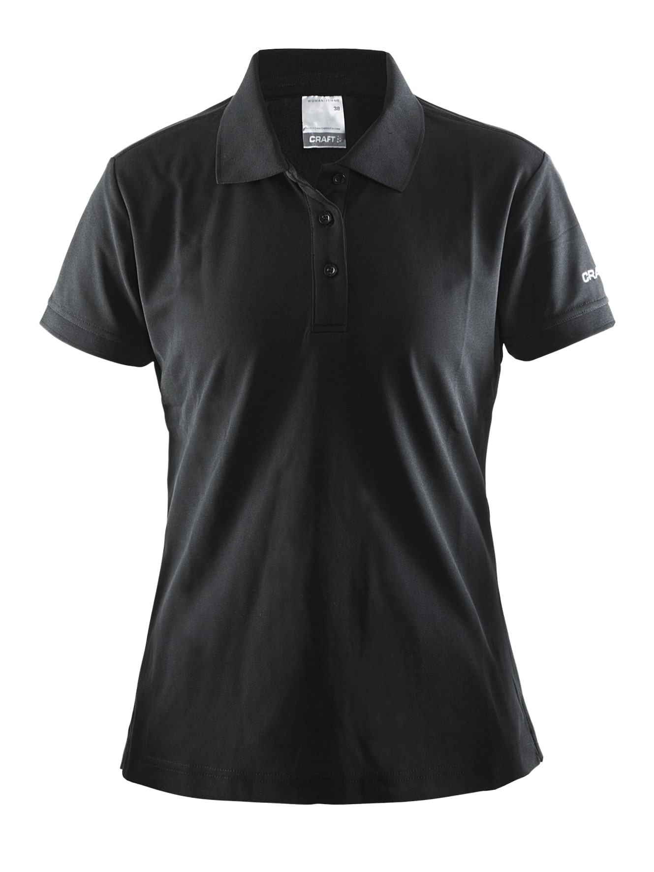 Craft Polo Shirt Pique Classic Kvinder Black 40