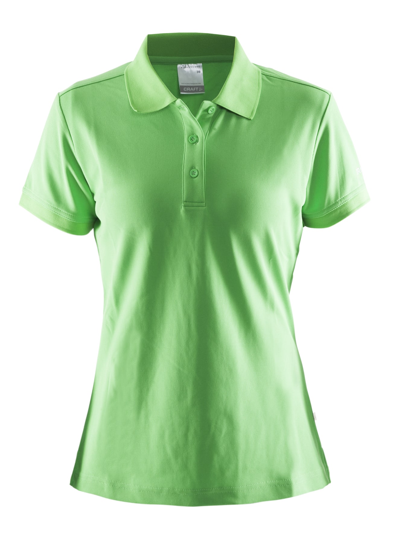 Craft Polo Shirt Pique Classic Kvinder Craft Green 38