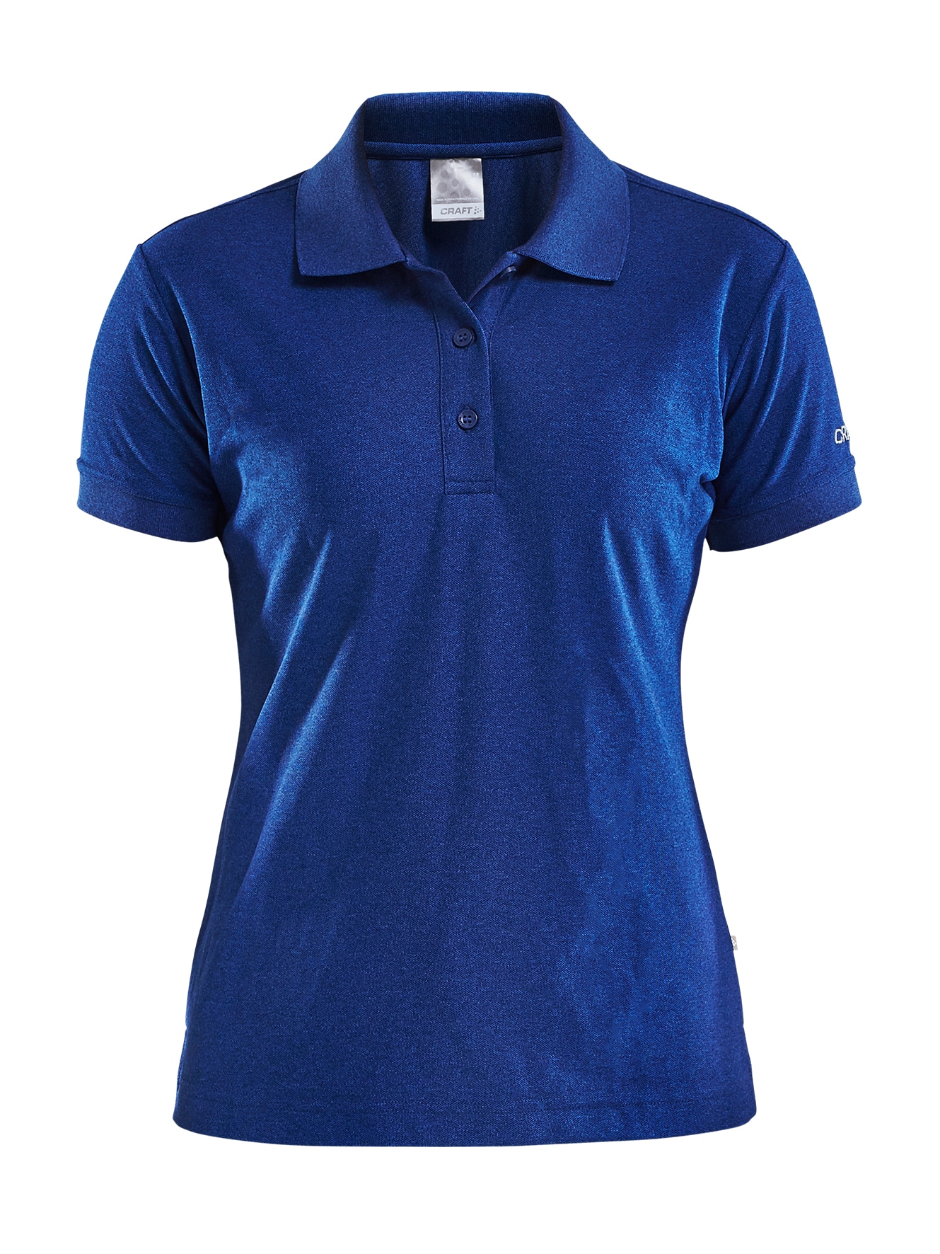 Craft Polo Shirt Pique Classic Kvinder Deep Melange 38