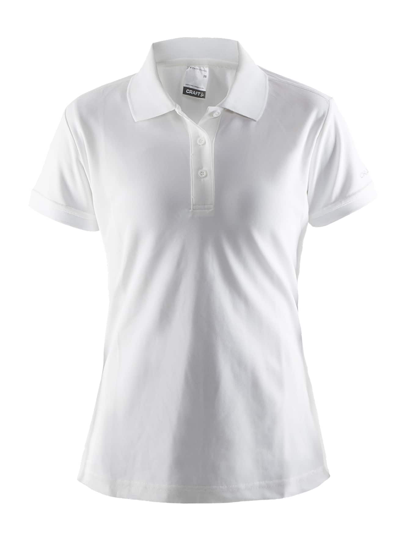 Craft Polo Shirt Pique Classic Kvinder White 42