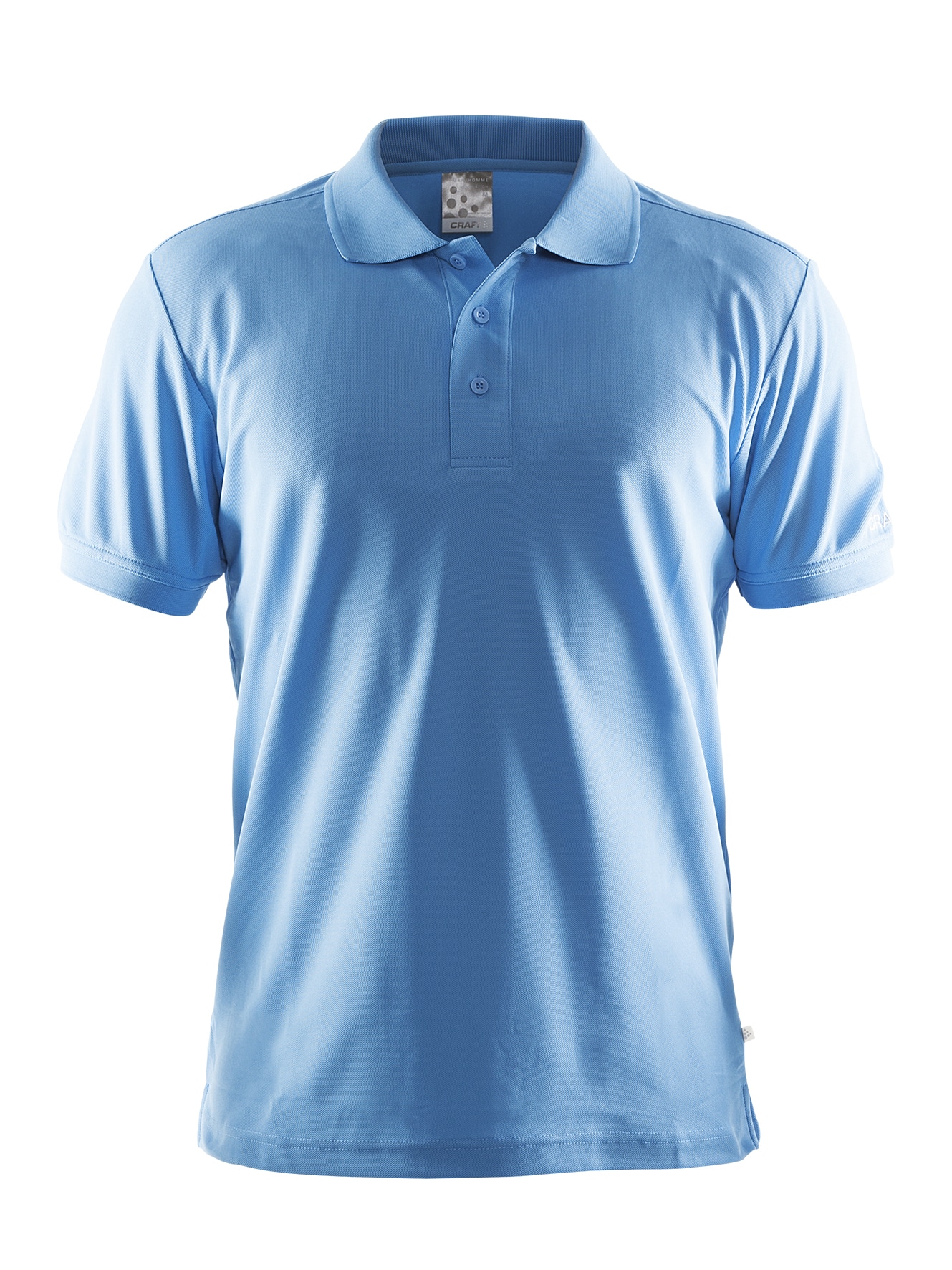 Craft Polo Shirt Pique Classic Maend Aqua Xs