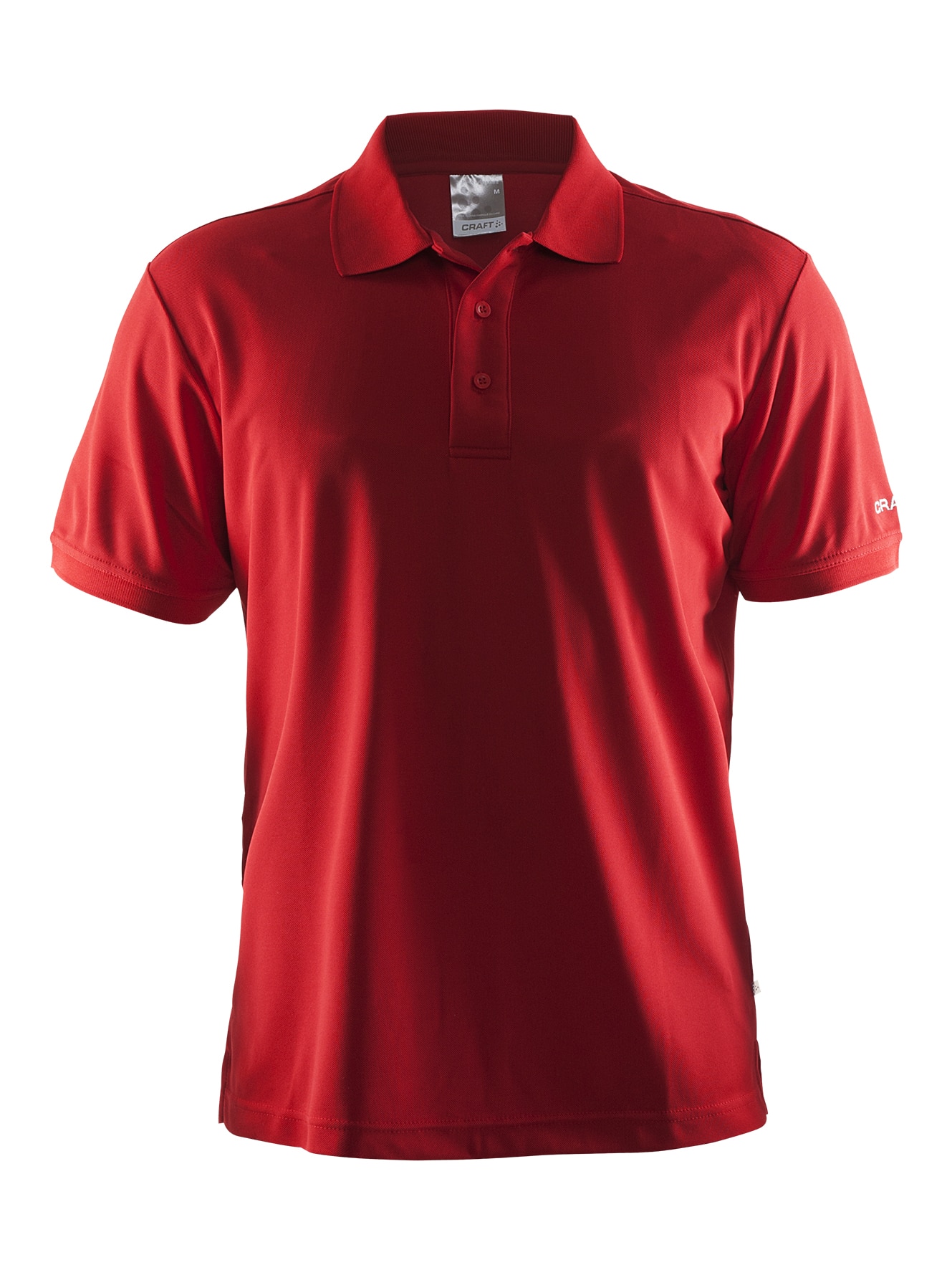 Craft Polo Shirt Pique Classic Maend Bright Red