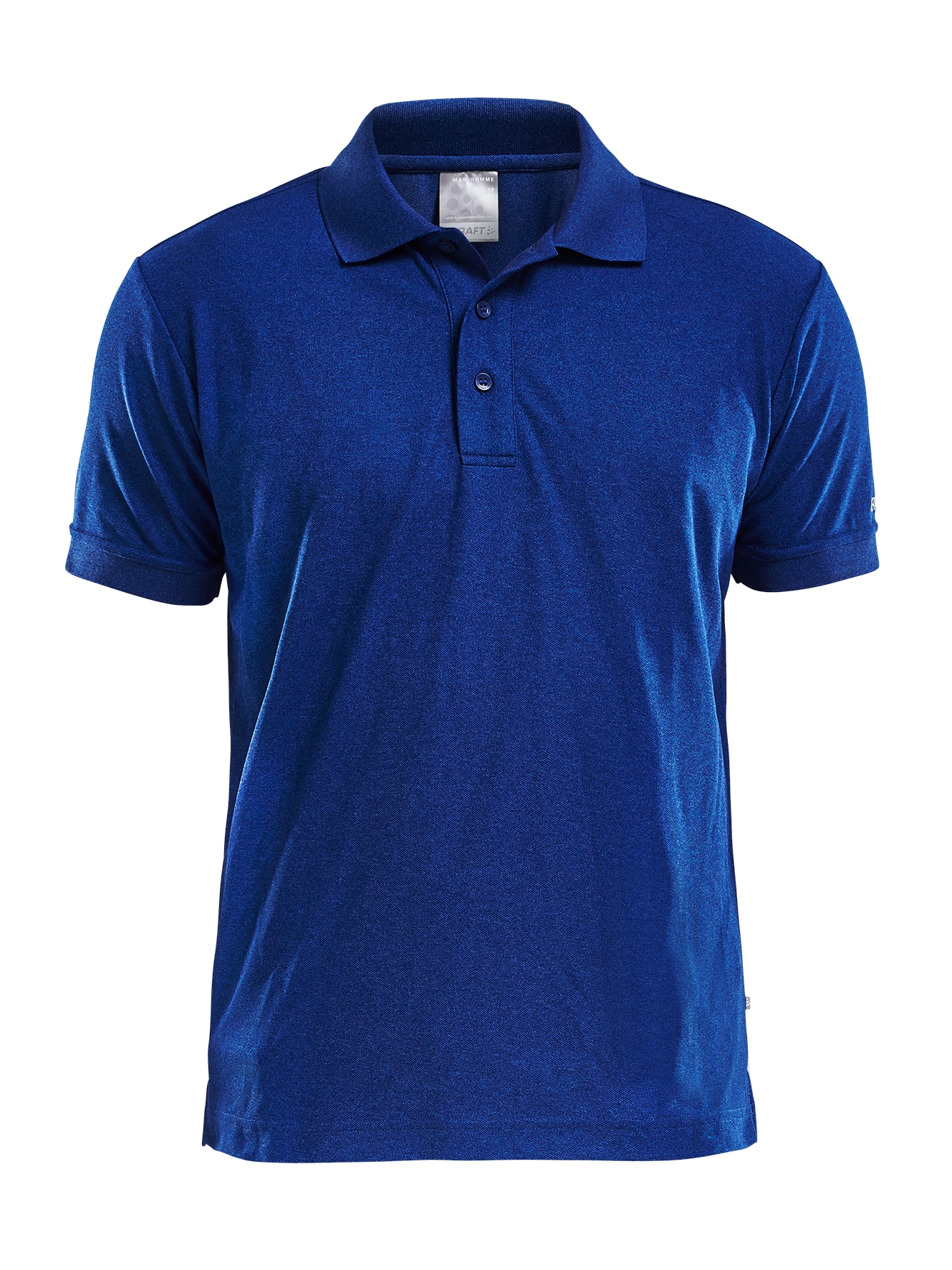 Craft Polo Shirt Pique Classic Maend Deep Melange Xs