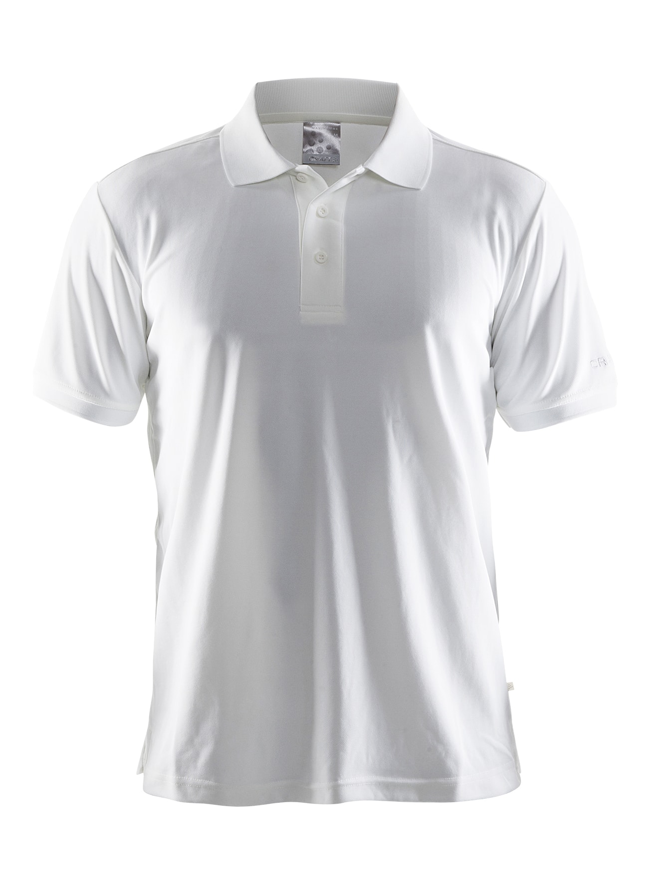 Craft Polo Shirt Pique Classic Maend White