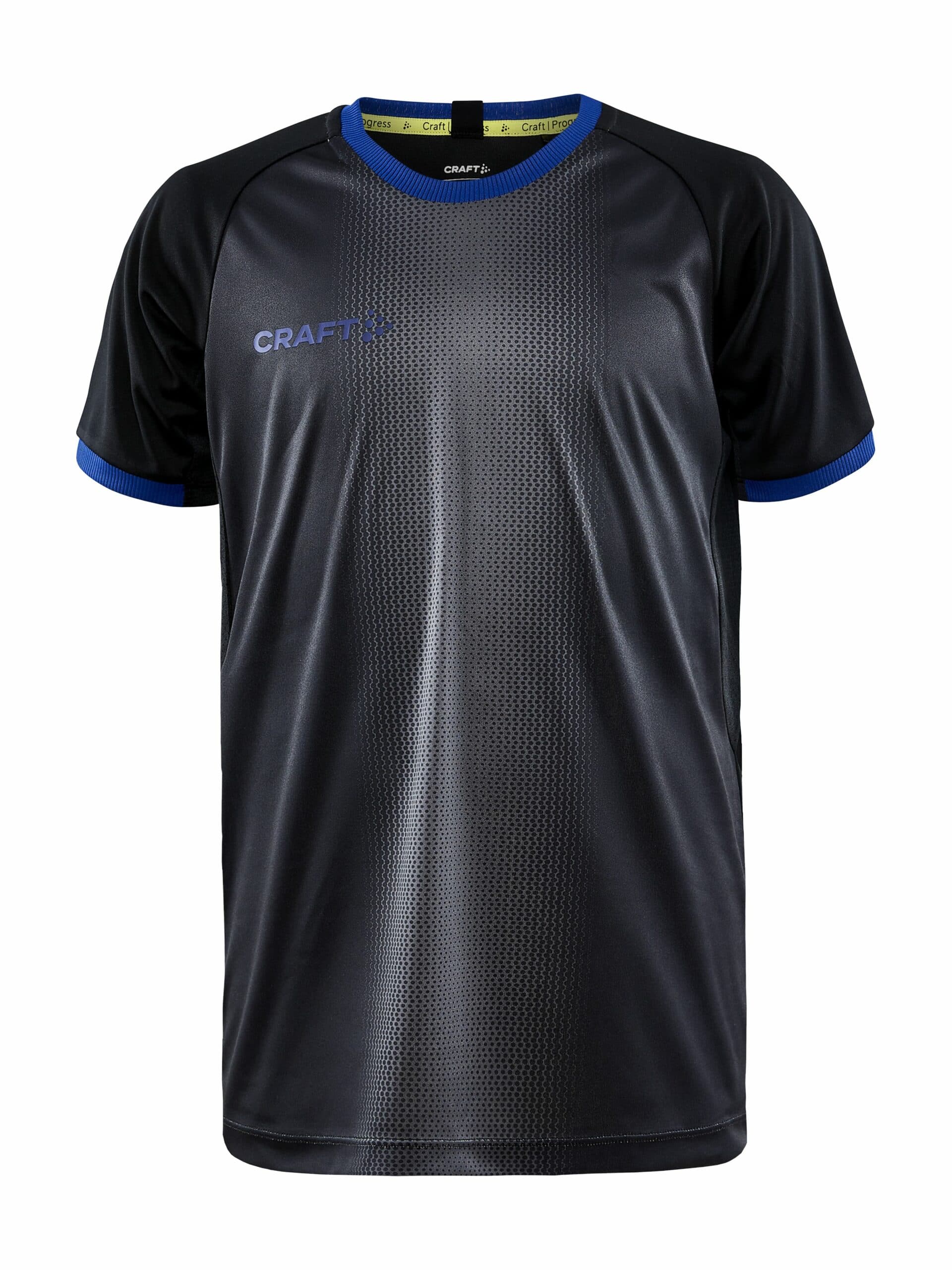 Craft Progress     Graphic Jersey Jr Black Club Cobolt 134 140