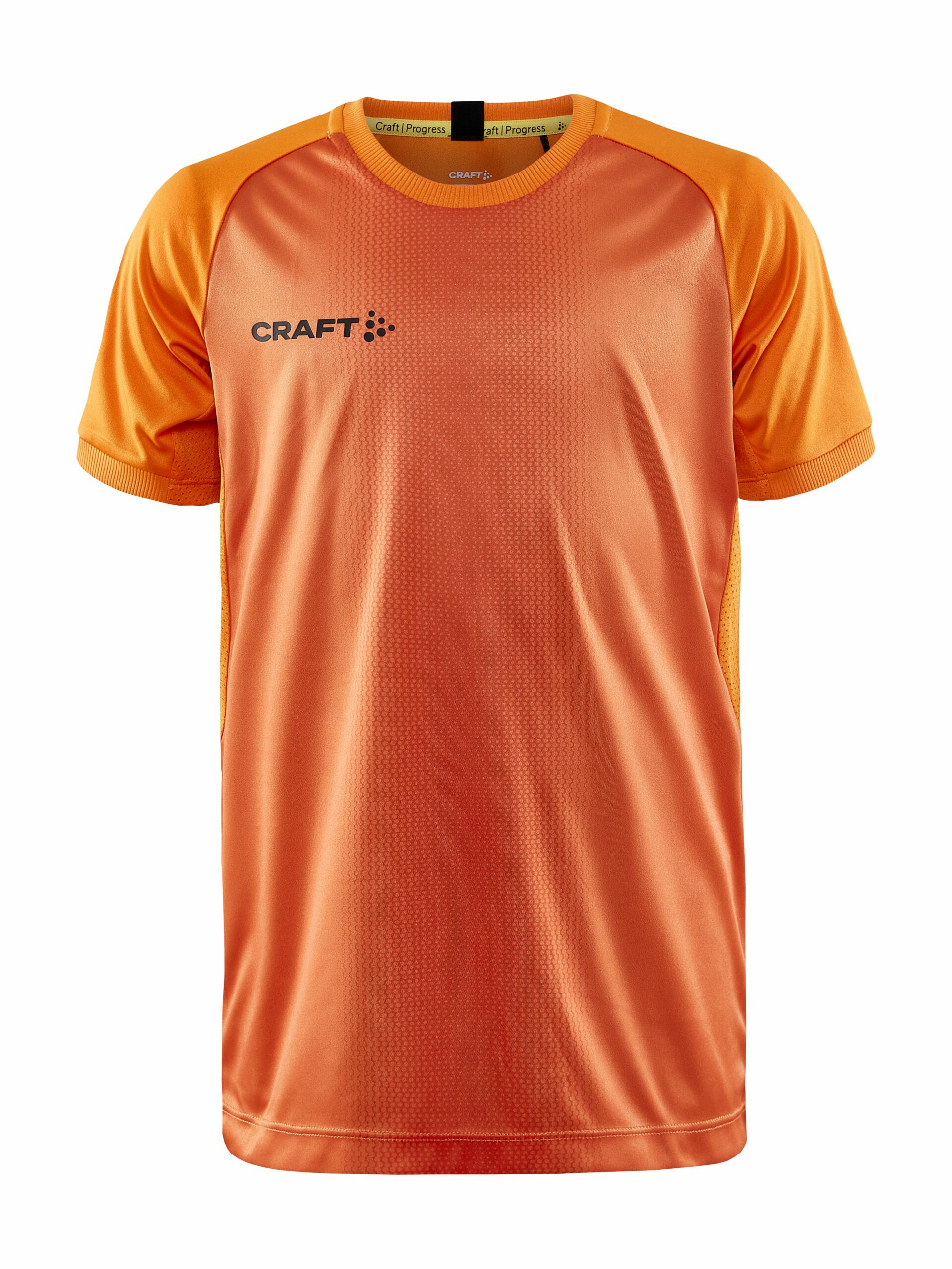 Craft Progress     Graphic Jersey Jr Carrot Black 158 164
