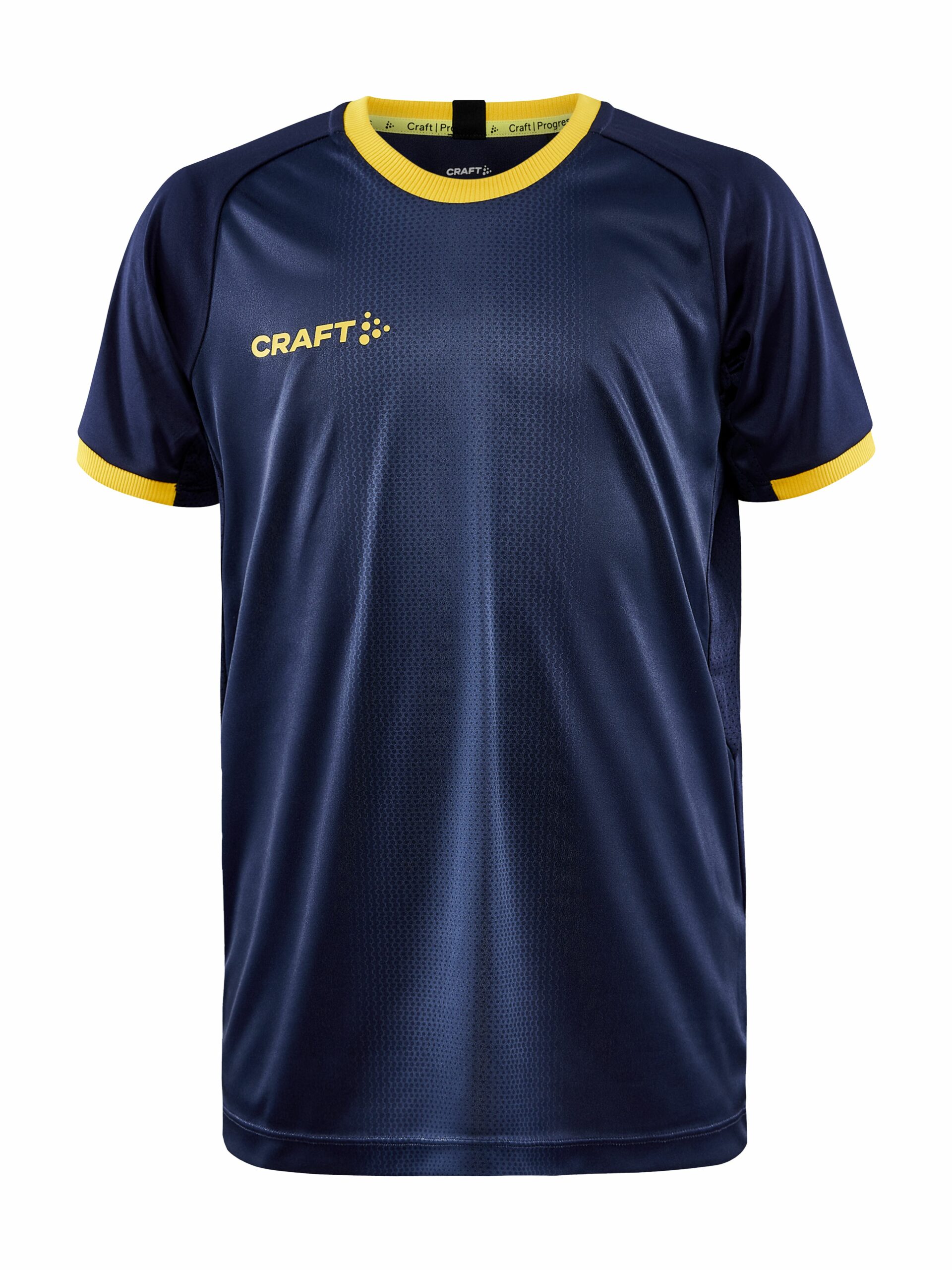 Craft Progress     Graphic Jersey Jr Navy Sweden Yellow 134 140