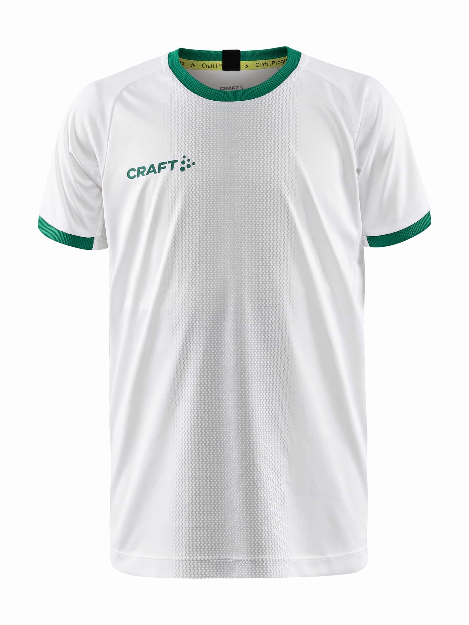 Craft Progress     Graphic Jersey Jr White Team Green 146 152