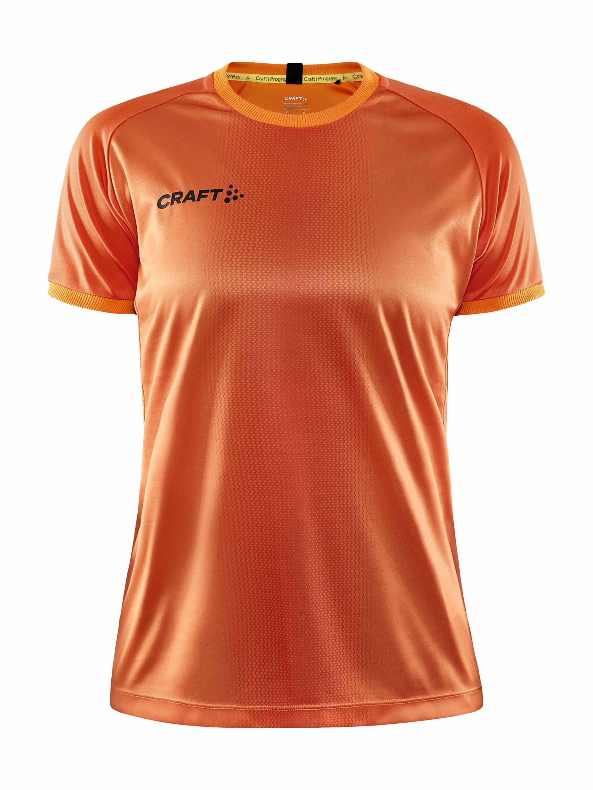 Craft Progress     Graphic Jersey Kvinder Carrot Black