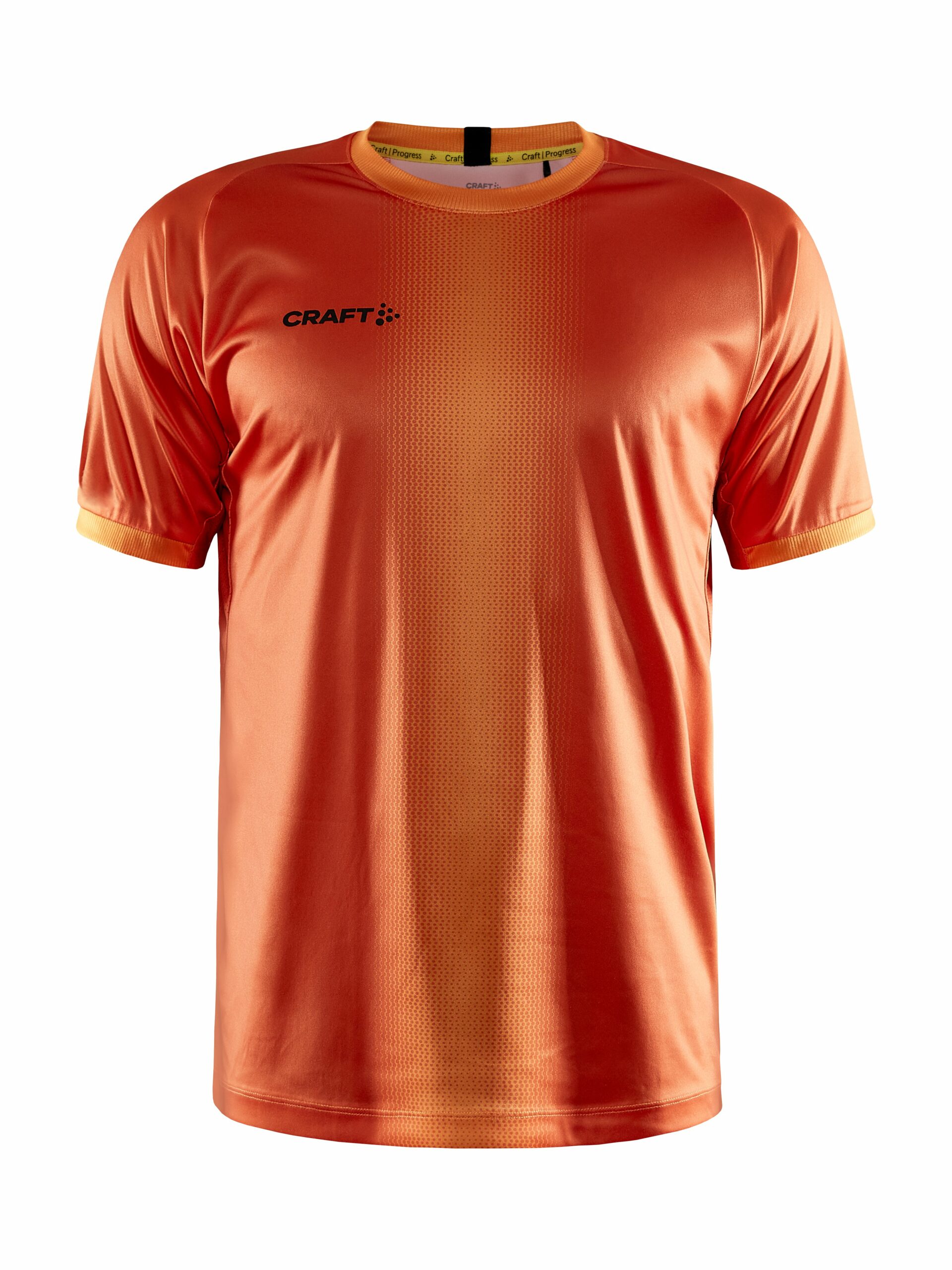Craft Progress     Graphic Jersey Maend Carrot Black