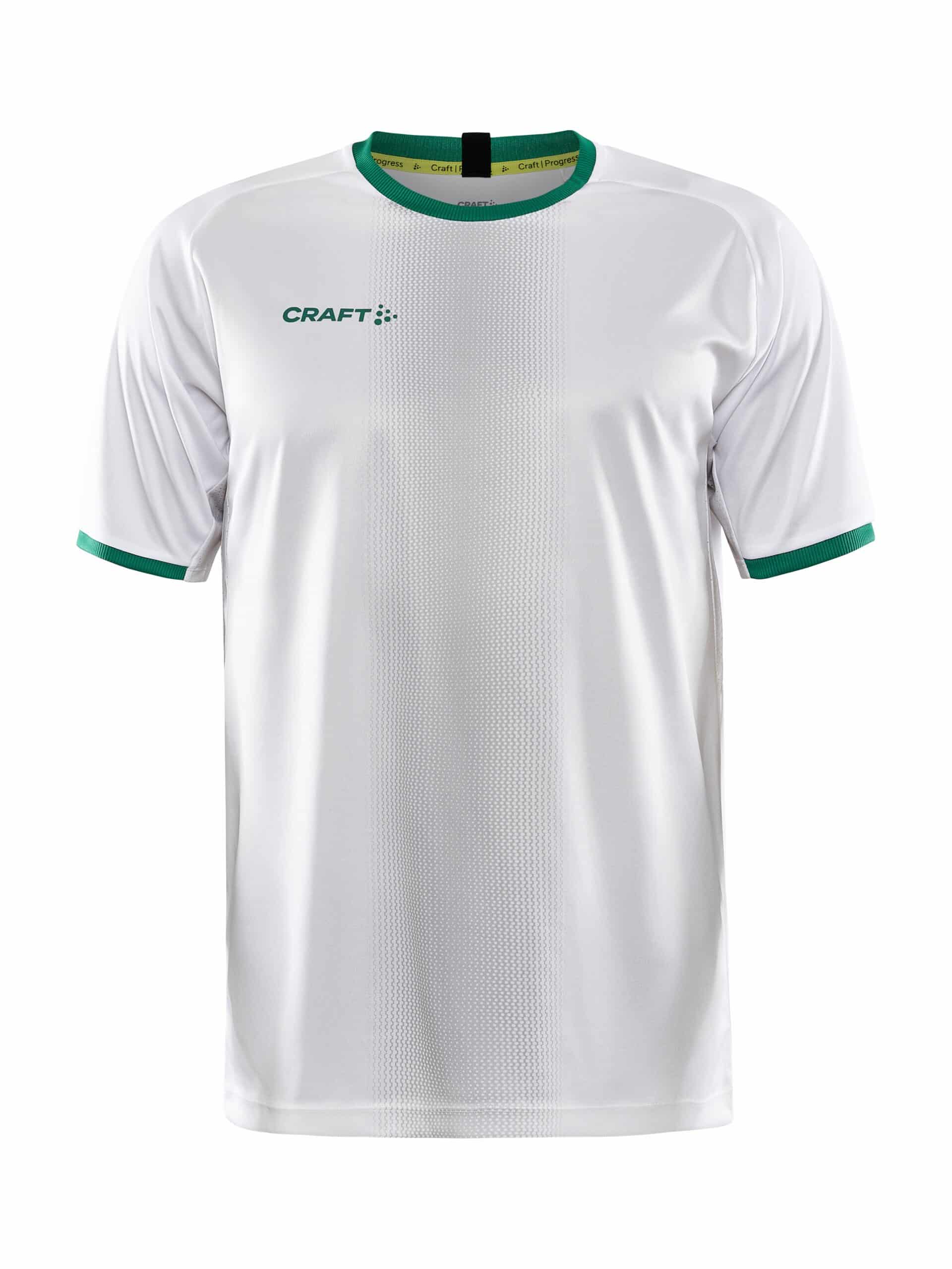 Craft Progress     Graphic Jersey Maend White Team Green