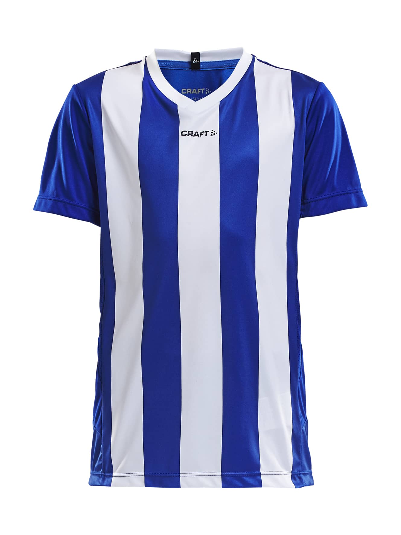 Craft Progress Jersey Stripe Jr Club Cobolt 122 128