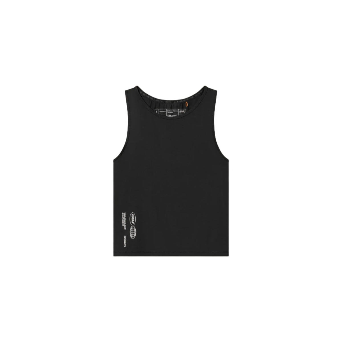 Cuera Oncourt Cropped Tank Top  Black  Xs