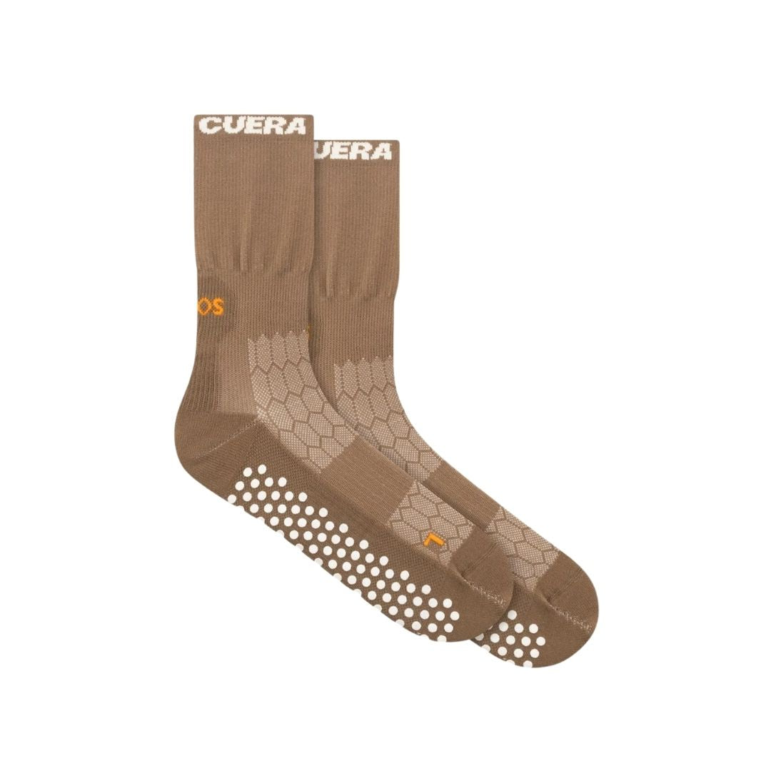 Cuera Oncourt Grip Socks  Walnut  36-38