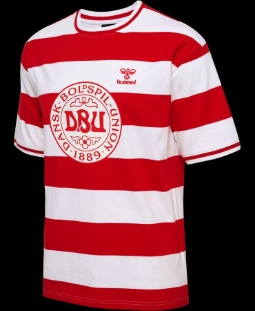 Denmark Fan  -shirt Euro 2024 Mens-