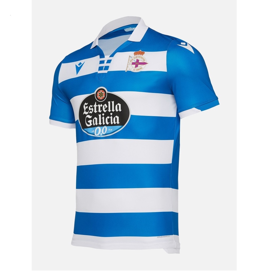 Deportivo La Coruã   Home Jersey 2019 20-   Eu    Xs  Us