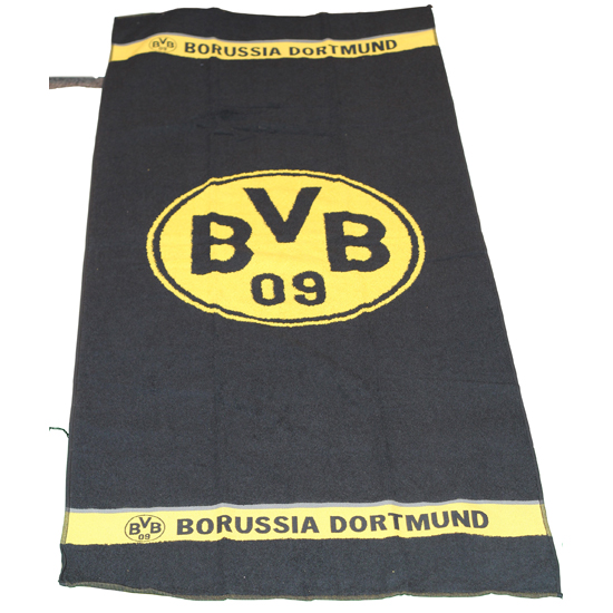 Dortmund Towel Black Logo-one-size