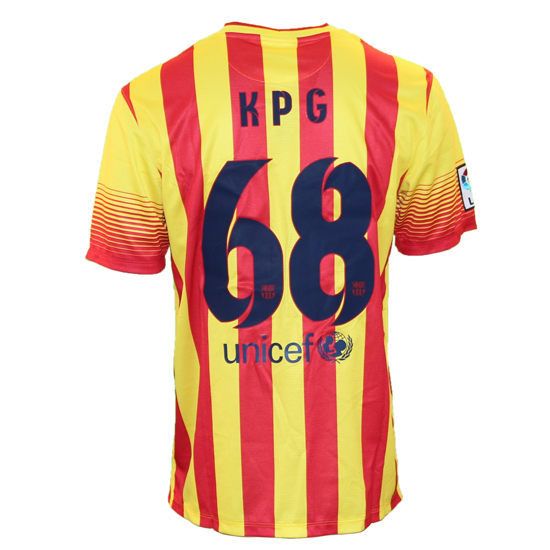 Fc Barcelona Away Jersey Kpg 68-