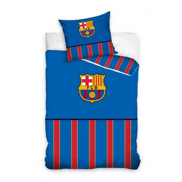 Fc Barcelona Duvet Set Logo Blue 70x90cm-one-size