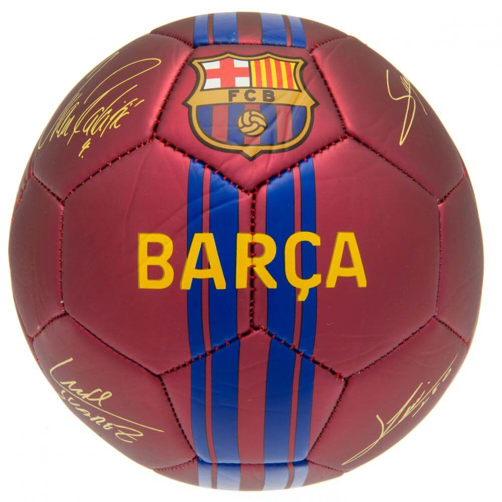Fc Barcelona Fodbold    Autografer