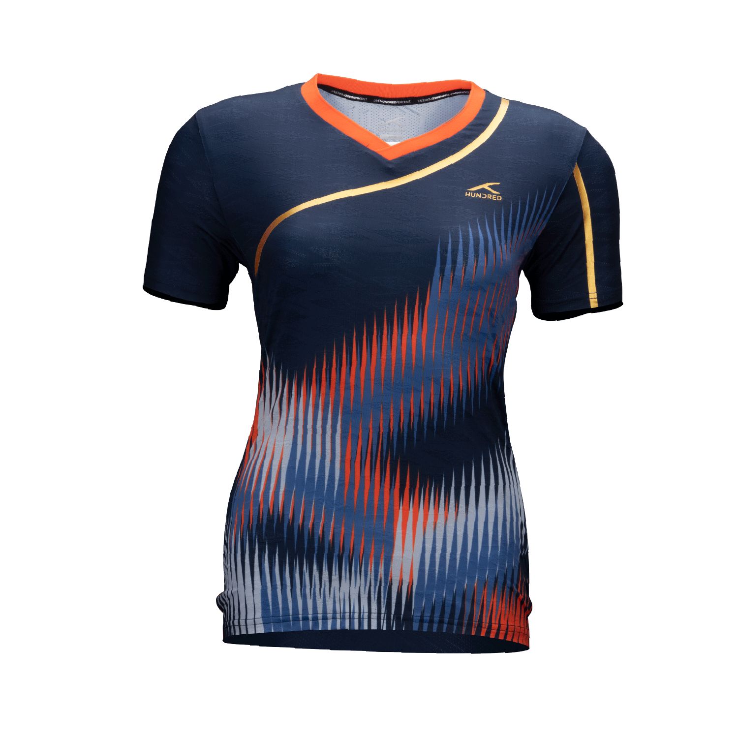 Hundred Mirror Women  -shirt Navy