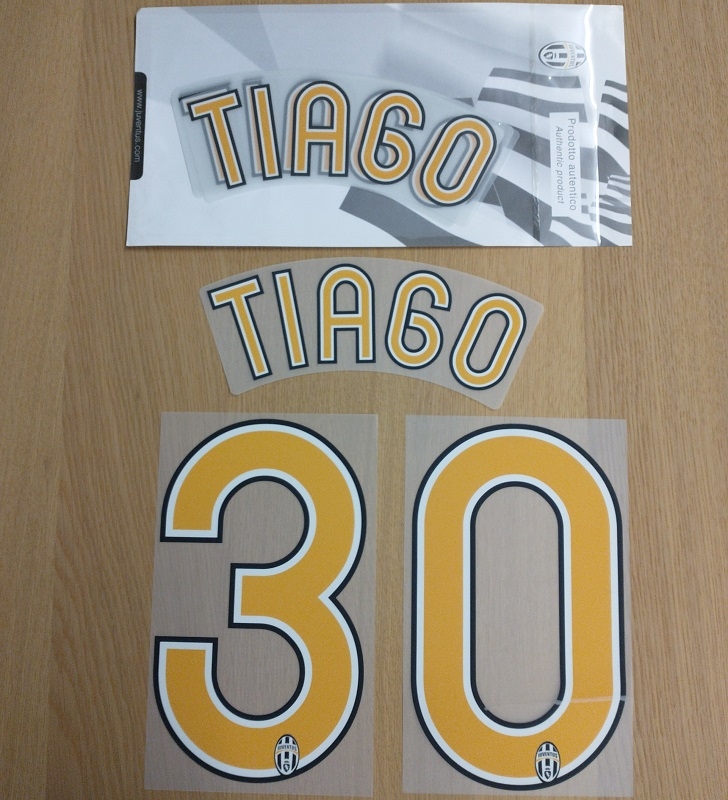 Juventus Away Printing 2007 08 Tiago 30-adult