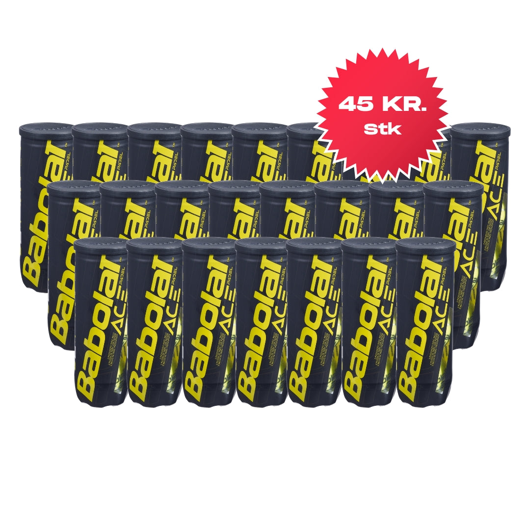 Kasse Med Babolat Ace Padelbolde  24 Rør