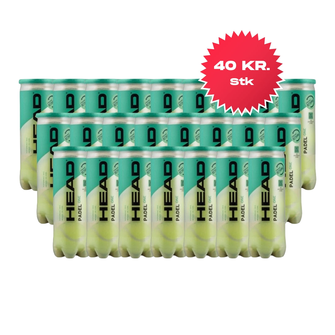 Kasse Med Head Padel One Padelbolde  24 Rør