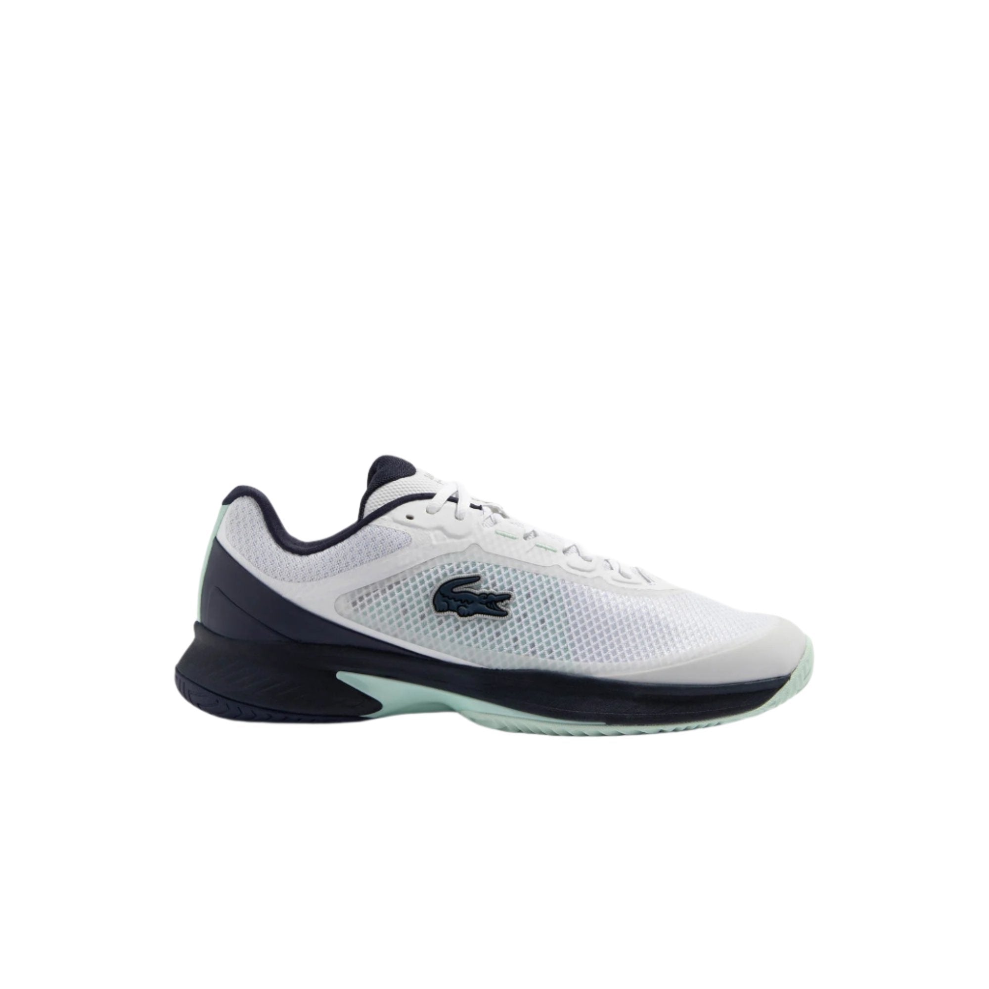 Lacoste Tech Point Textile Sko  White Navy  41